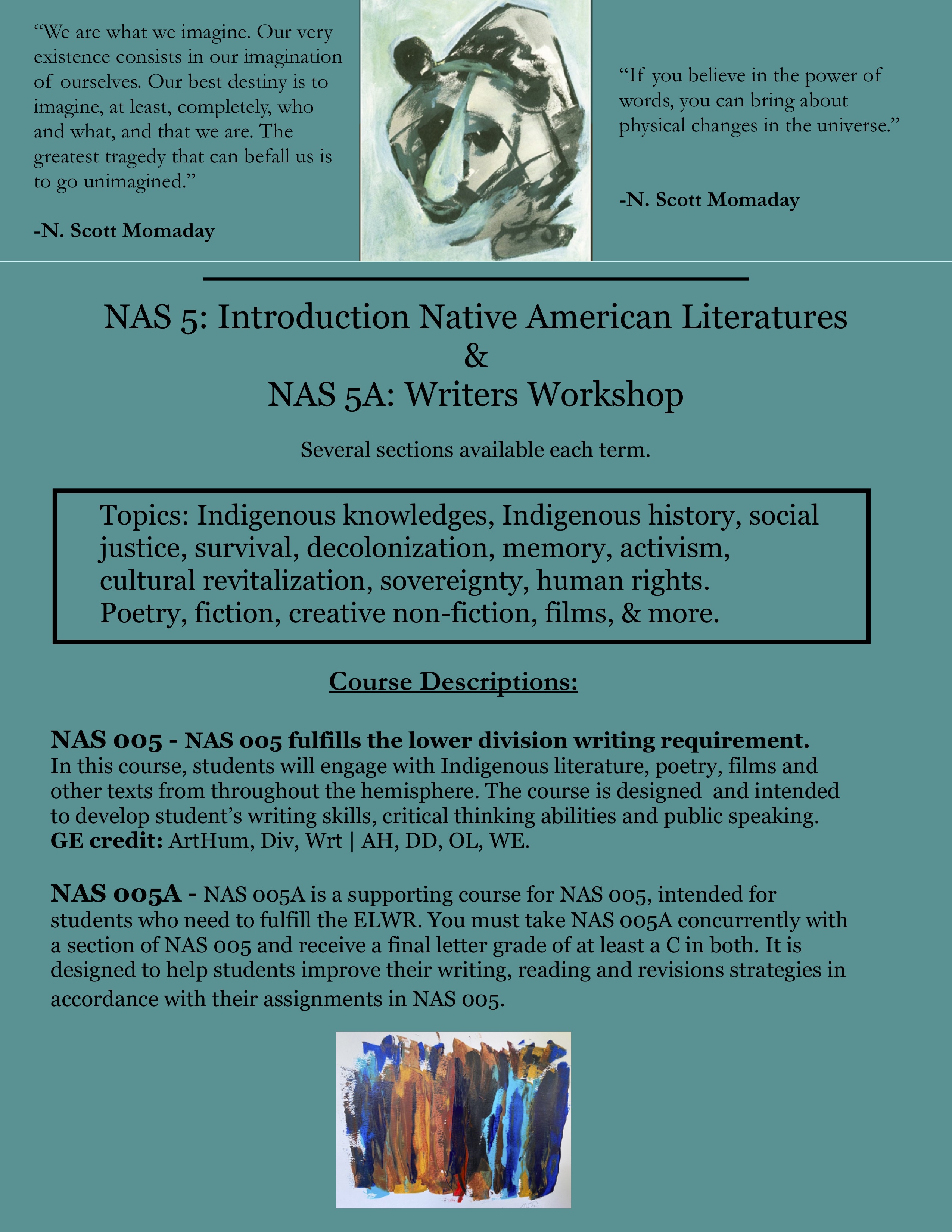 NAS 5 and 5A flyer