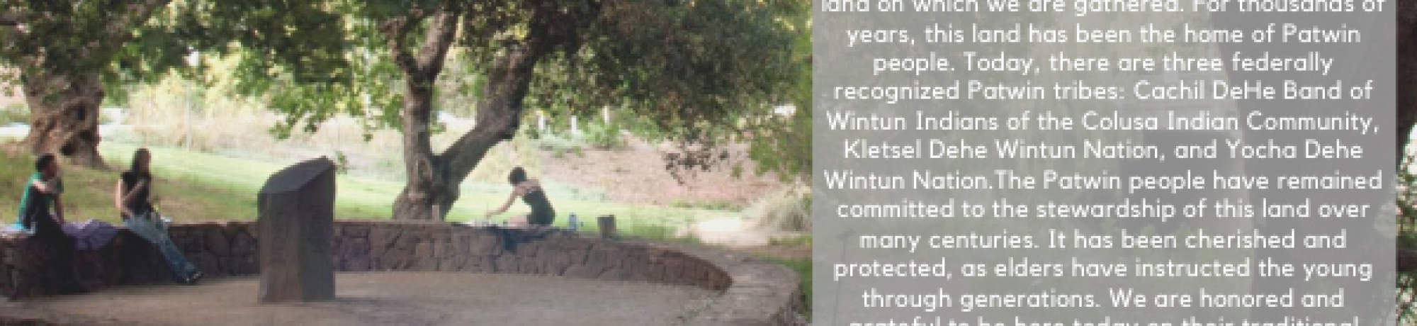 land acknowledgement